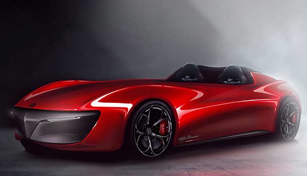 Alfa Romeo Mille Miglia Spider Concept