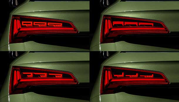 Audi Q5 - Gruppi ottici posteriori OLED