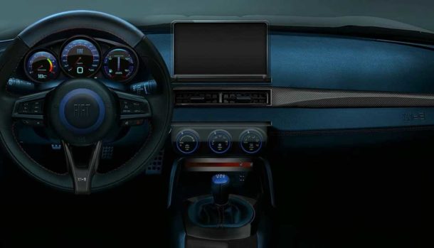 Fiat X1/9 render D'Amico