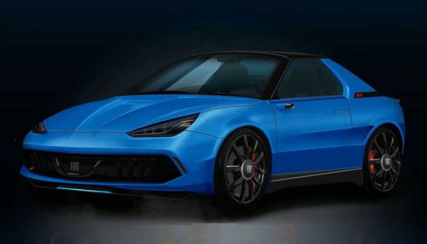 Fiat X1/9 render D'Amico