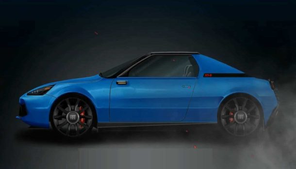 Fiat X1/9 render D'Amico