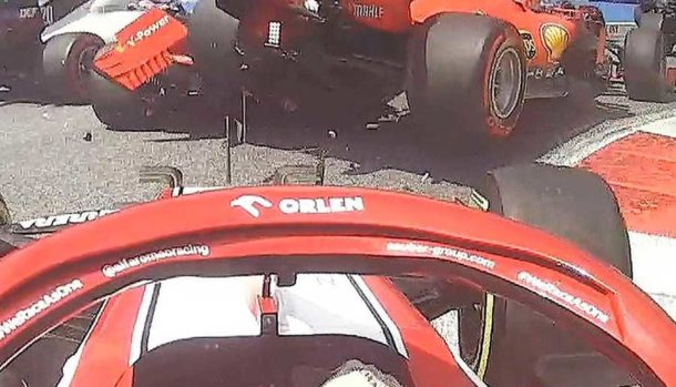 Scontro Leclerc Vettel - F1 GP Stiria 2020