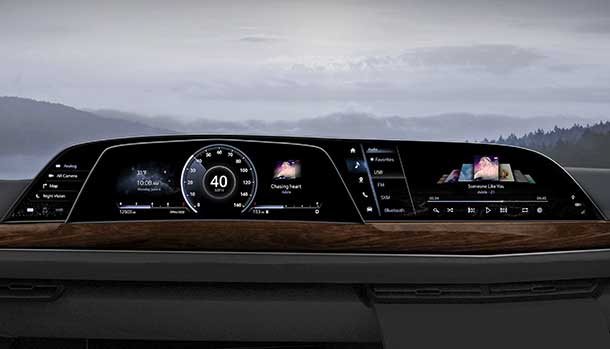 LG Electronic OLED Cadillac Escalade 2021
