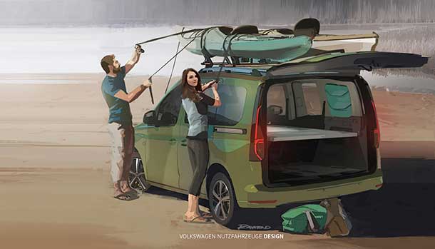 Volkswagen Caddy Beach 2021