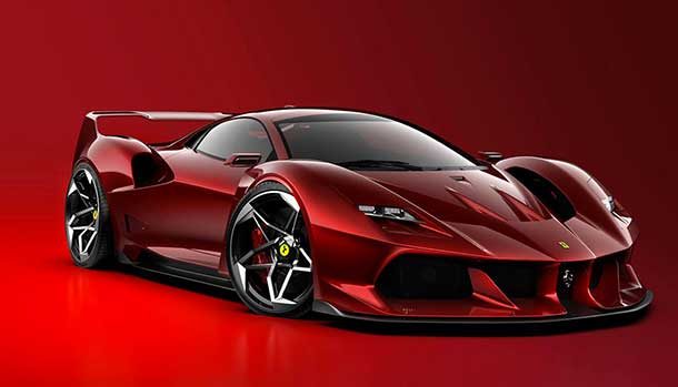 Ferrari SP42 render F40