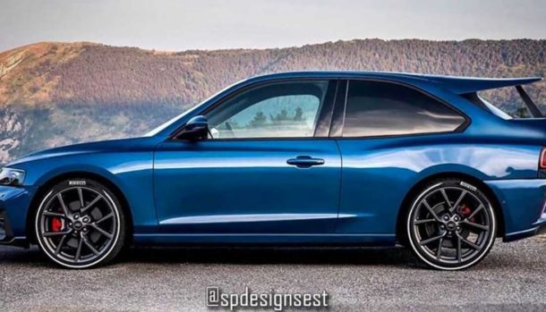 Ford Focus ST render Escort RS Cosworth