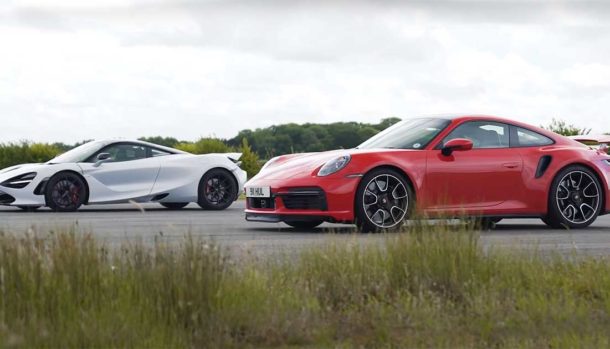 Porsche 911 Turbo S vs McLaren 720S