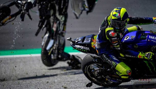 Valentino Rossi - Incidente Spielberg