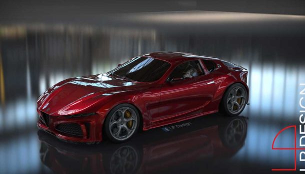 Alfa Romeo 6C Concept by LP Design