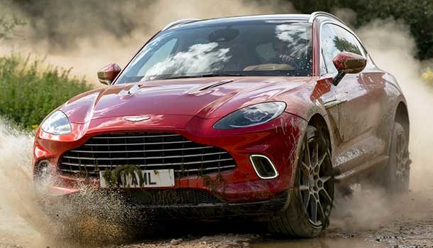 Aston Martin DBX Hyper Red 2021