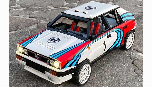 Lego Lancia Delta Integrale