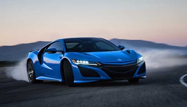 Acura NSX Long Beach Blue Pearl