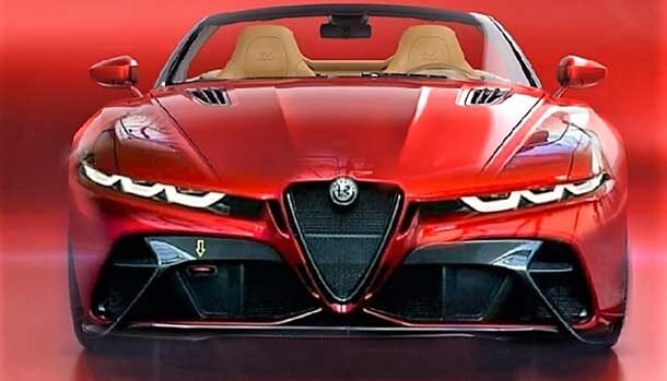 Alfa Romeo Spider - Render