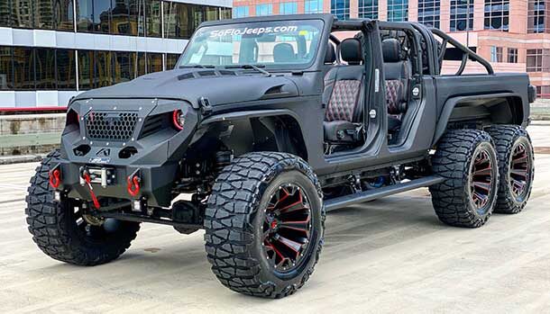 Jeep Gladiator 6x6 by SoFlo Jeeps