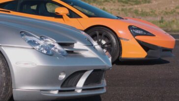 McLaren SLR vs McLaren 540C