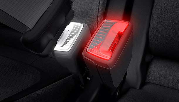 Skoda - Cintura di sicurezza illuminata