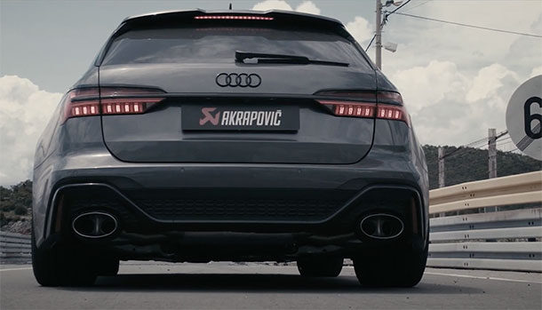 Akrapovic Evolution Line Audi RS6 Avant 2021