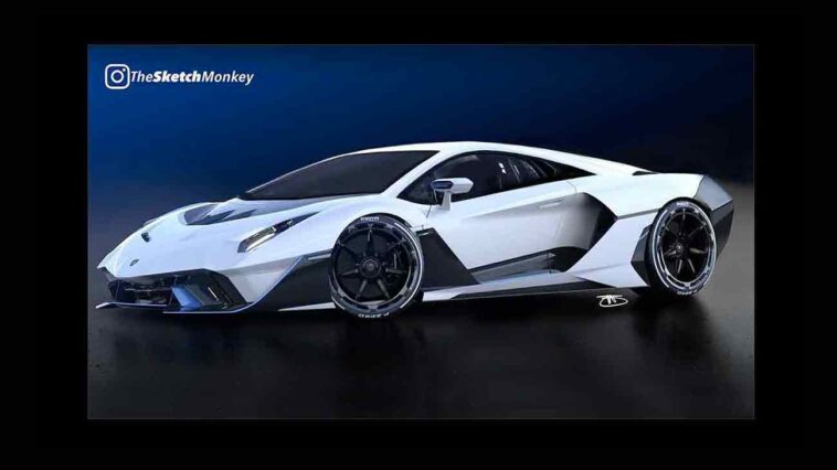 Lamborghini SC20 by TheSketchMonkey