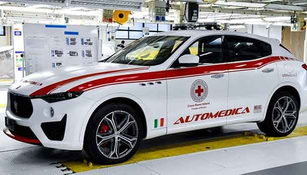 Maserati Levante Croce Rossa 