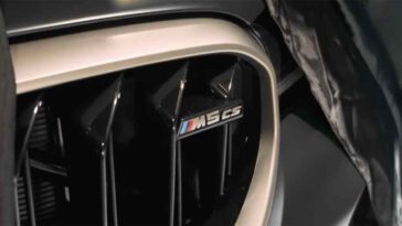 Nuova BMW M5 CS