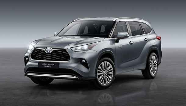 Nuovo Toyota Highlander Full Hybrid Electric