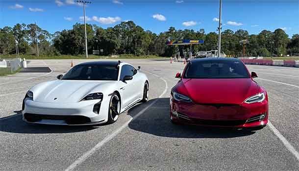 Tesla Model S Performance vs Porsche Taycan Turbo S