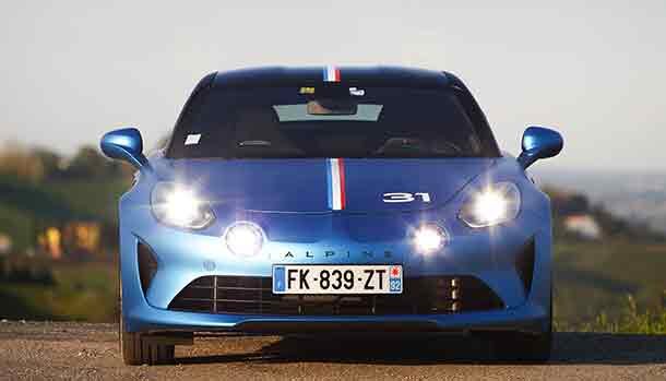 Alpine A110 Trackside