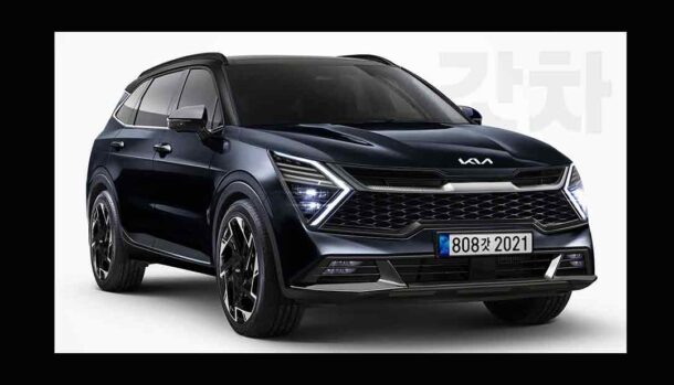 Nuova Kia Sportage 2022 - Render