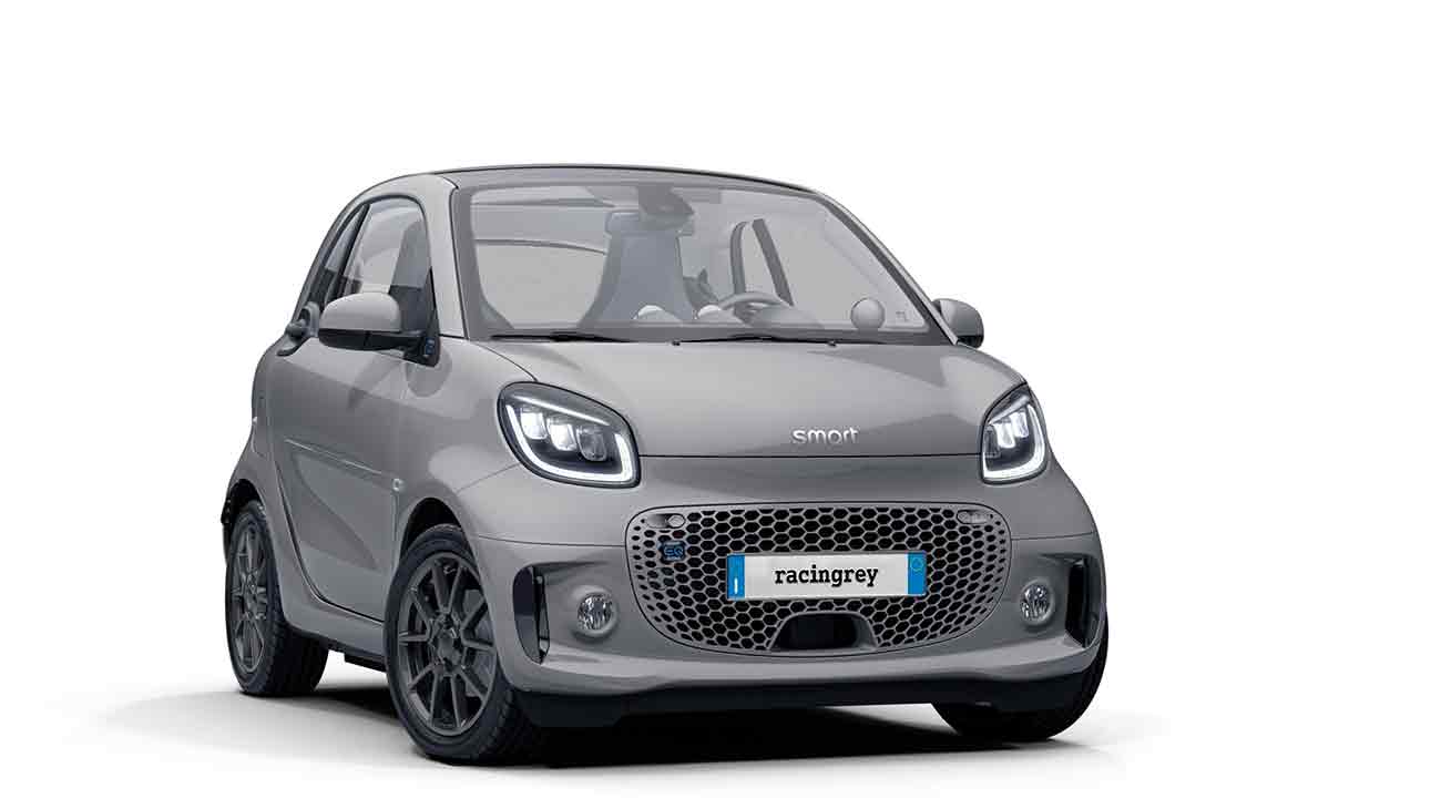 smart EQ fortwo e forfour racingrey