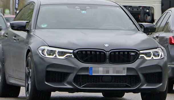 BMW M5 Competition Elettrica