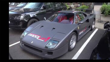 Ferrari F40 Matte Grey