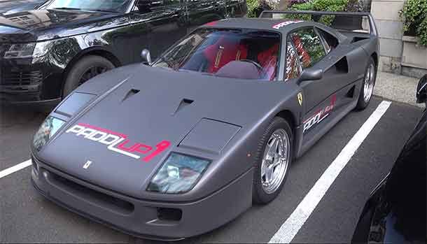 Ferrari F40 Matte Grey