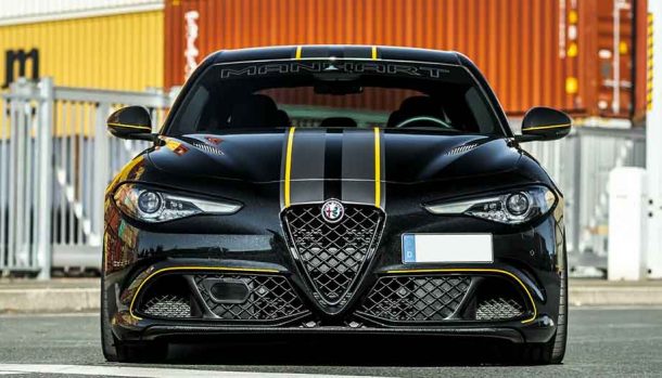 Alfa Romeo Giulia Quadrifoglio by Manhart