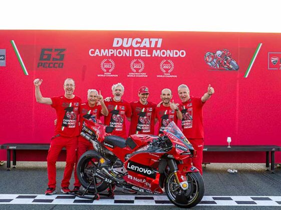 Ducati Campione del Mondo MotoGP 2022