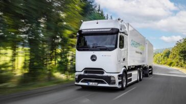 Mercedes Benz eActros 600