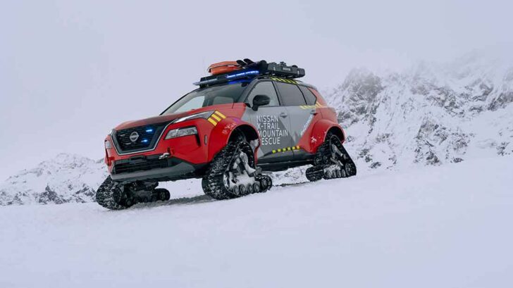 Nissan X-Trail Mountain Rescue