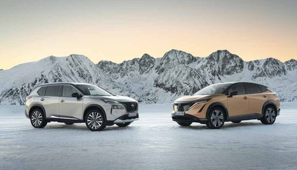 Nissan X-Trail e-POWER e Nissan Ariya 100% elettrico