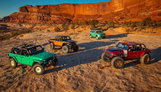 Jeep: 4 nuovi concept per anticipare il futuro