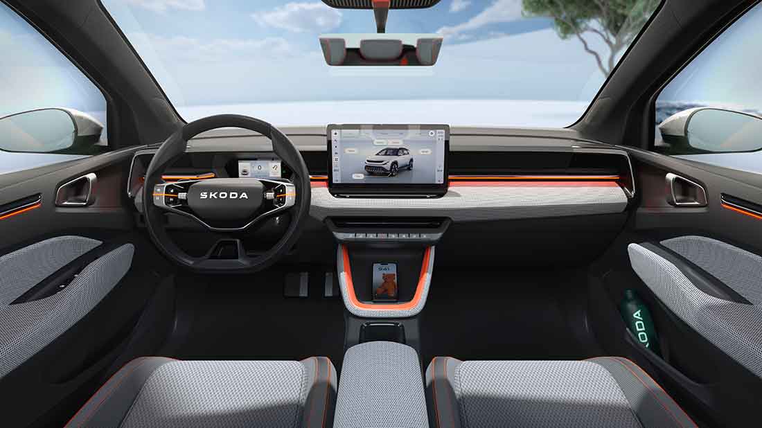  koda Epiq Il City SUV 100 Elettrico Annuncia Il Futuro