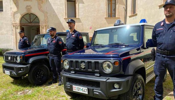 Suzuki Jimny PRO in dotazione alla Forestale