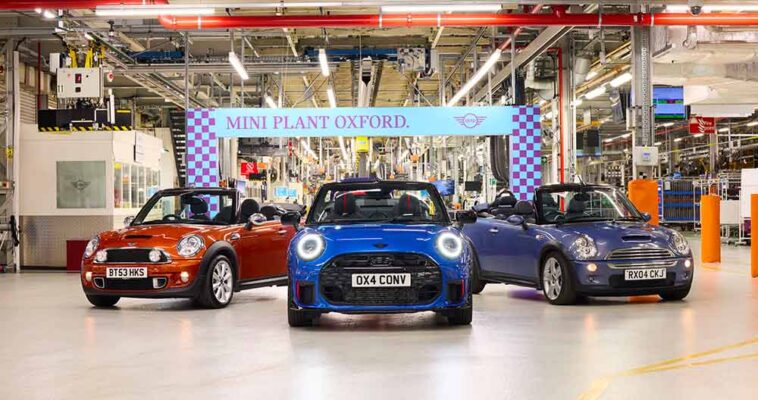 La MINI Cooper Cabrio torna allo stabilimento di Oxford