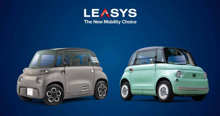 Leasys avvia il noleggio di Citroën Ami e Fiat Topolino