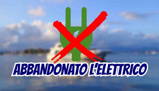 Navi, addio all'elettrico