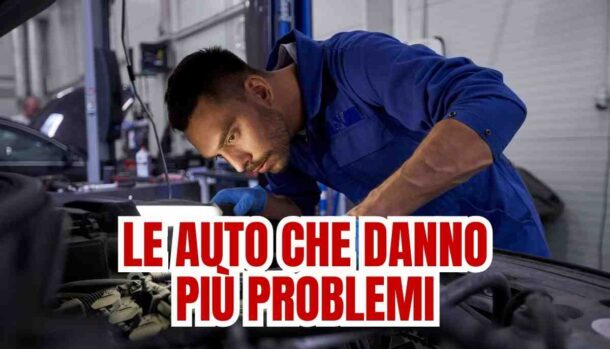 Le auto che danno più problemi