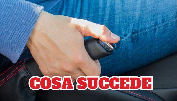 Freno a mano, cosa succede