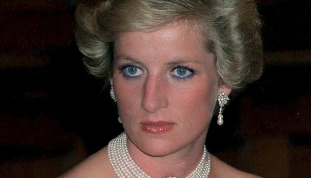 Primo piano di Lady Diana