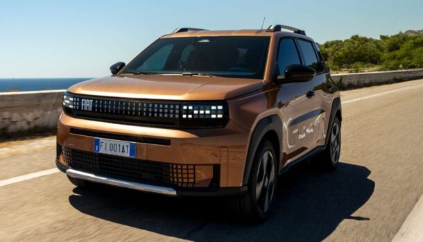 La FIAT Grande Panda in strada