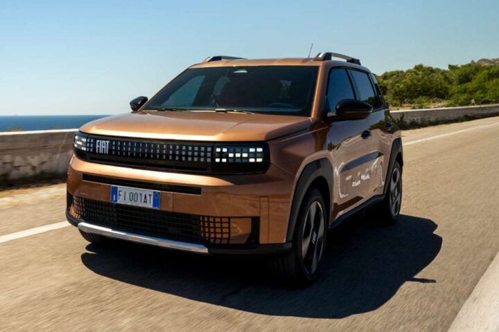 La FIAT Grande Panda in strada