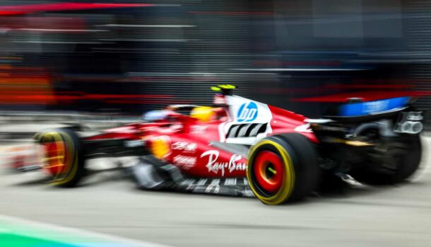 La Ferrari di Lewis Hamilton