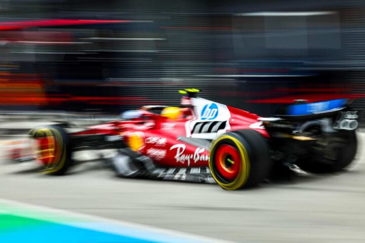 La Ferrari di Lewis Hamilton